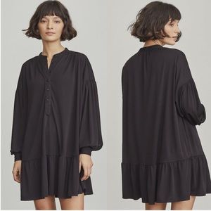 Elizabeth and James Black Mini Dress Tunic XXLarge